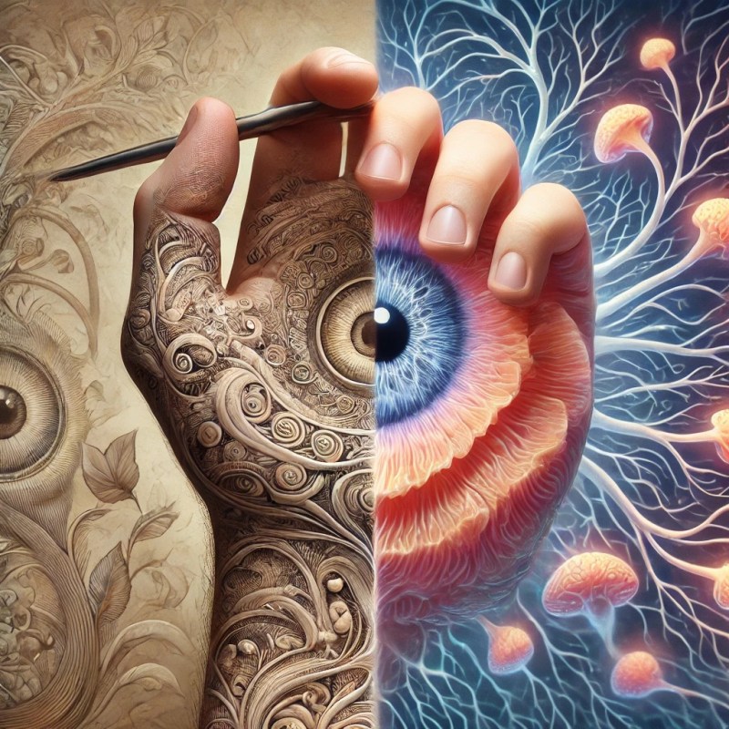 De la rétine au cerveau : La science derrière l’art du trompe-l’œil et de la dermopigmentation